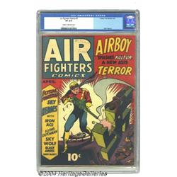 Air Fighters Comics #7 (Hillman Fall, 1943) CGC