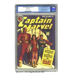 Captain Marvel Adventures #18 (Fawcett, 1942) C