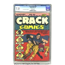 Crack Comics #20 (Quality, 1942) CGC FN/VF 7.0