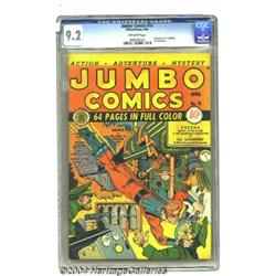 Jumbo Comics #14 (Fiction House, 1940) CGC NM-
