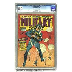 Military Comics #24 (Quality, 1943) CGC VF 8.0