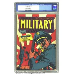 Military Comics #28 (Quality, 1944) CGC VF+ 8.5