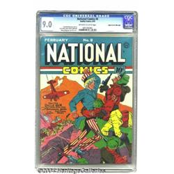 National Comics #8 Mile High pedigree (Quality,