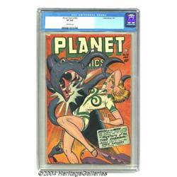 Planet Comics #52 (Fiction House, 1948) CGC VF