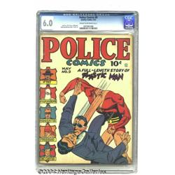 Police Comics #9 (Quality, 1942) CGC FN 6.0 Cre