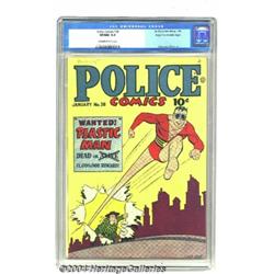 Police Comics #38 Mile High pedigree (Quality,