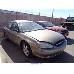 2004 - FORD TAURUS // SALVAGE TITLE
