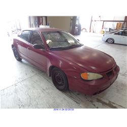 2005 - PONTIAC GRAND AM  // SALVAGE TITLE