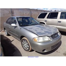 2000 - NISSAN SENTRA GXE