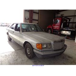 1985 - MERCEDES BENZ S-CLASS