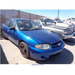 2003 - CHEVROLET CAVALIER