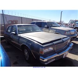 1989 - CHEVROLET CAPRICE