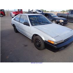 1986 - HONDA ACCORD