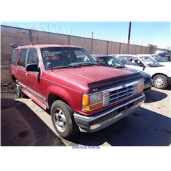 1994 - FORD EXPLORER//SALVAGE TITLE
