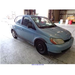 2002 - TOYOTA ECHO//SALVAGE TITLE