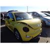 Image 1 : 2002 - VOLKSWAGEN BEETLE// DISMANTLE TITLE