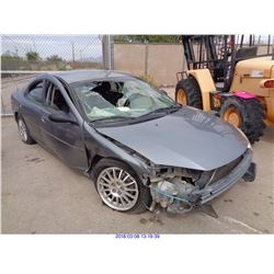 2006 - CHRYSLER SEBRING//DISMANTLE TITLE