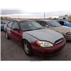 Image 1 : 2002 - FORD TAURUS//SALVAGE TITLE