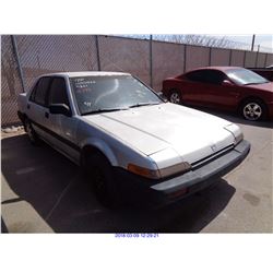 1986 - HONDA ACCORD