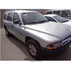 2001 - DODGE DURANGO// RESTORED SALVAGE