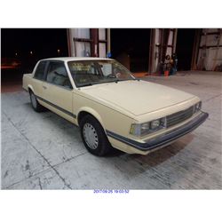 1986 - CHEVROLET CELEBRITY