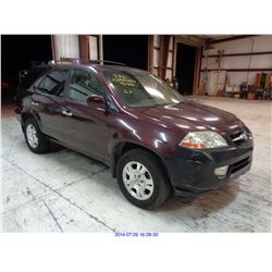 2001 - ACURA MDX// RESTORED SALVAGE