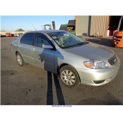 2003 - TOYOTA COROLLA