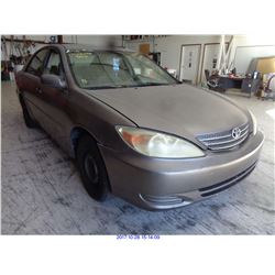 2003 - TOYOTA CAMRY