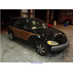 2002 - CHRYSLER PT CRUISER//SALVAGE TITLE
