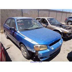 2000 - HYUNDAI ACCENT