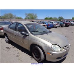 2002 - DODGE NEON