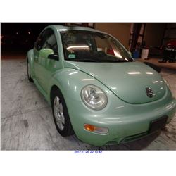 2001 - VOLKSWAGEN NEW BEETLE