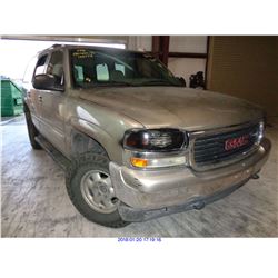 2001 - GMC YUKON