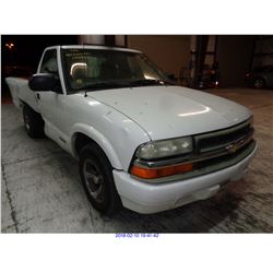 2001 - CHEVROLET S-10