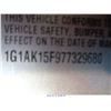 Image 10 : 2007 - CHEVROLET COBALT