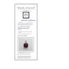 Image 2 : 6ct Ruby 14K White Gold Pendant