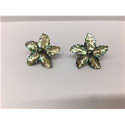 .925 Sterling Silver Shell Earring 2g