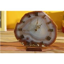 Clock-Agate (17-18Cm) Nr.8 Assorted Color Gift Item