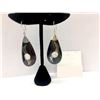 Image 1 : Sterling Silver W / Shell Drop Earring