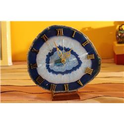 Clock-Agate (17-18Cm) Nr.8 Assorted Color Gift Item