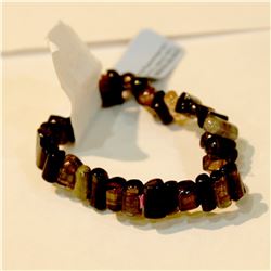 Tube Green Tourmaline C4L/Nlsxss/Kg Bracelets