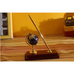 50MM LAPIS COLOR W/WOOD BASE SET PEN