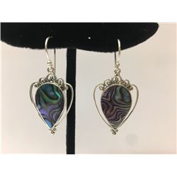 Abalone Sterling Silver Earring