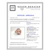 Image 4 : GIA 10.42CT NATURAL ORANGE CEYLON SAPPHIRE 18K WHITE AND ROSE GOLD RING