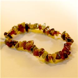 5-6 M.M. Plain Tube Multi Tourmaline C4L/Nlsxss/Kg Bracelet