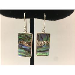 .925 Sterling Silver Shell Earring