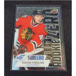 16-17 Upper Deck Ice Sub Zero Gustav Forsling