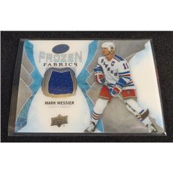 16-17 Upper Deck Ice Frozen Fabrics Mark Messier