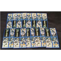 Lot Of 10 Oilers 1983-84 McDonald's Panels