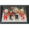 Image 1 : 13-14 Panini Prime Quad Jerseys #QCBBB Brian